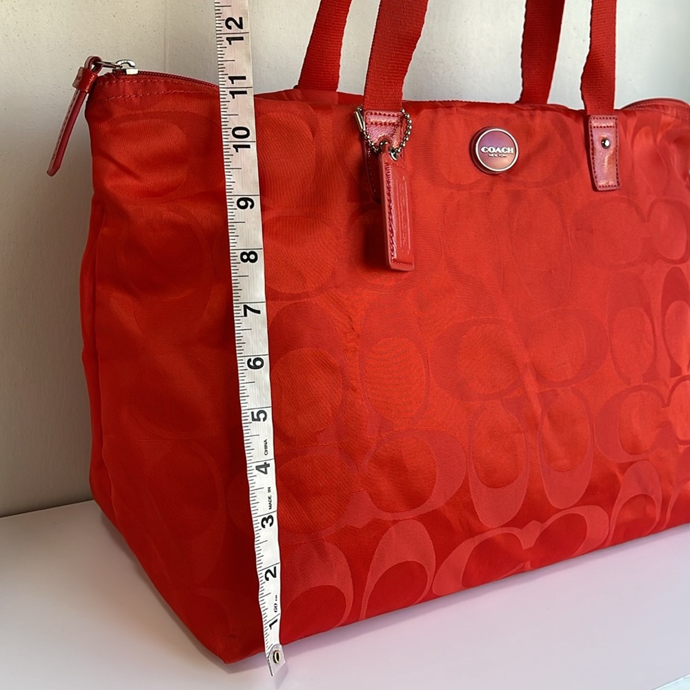 COACH Packable Weekender Tote With Removable Pouch - Picture 16 of 17